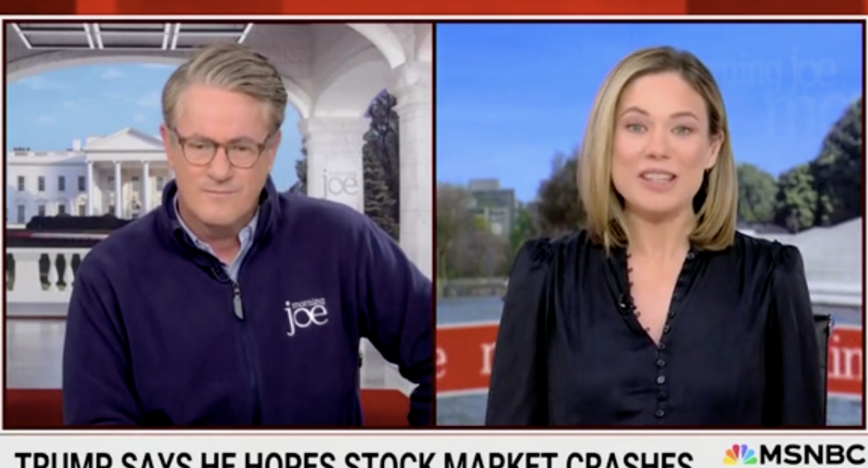 Morning Joe guest suggests Trump belongs in ‘straitjacket’